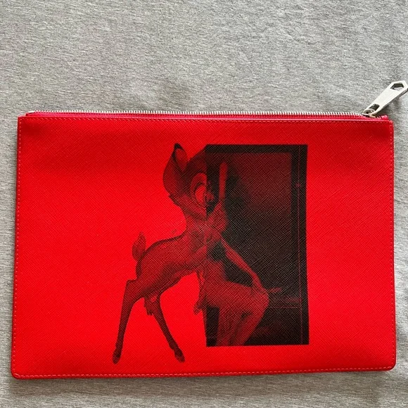 Limited Edition Givenchy Purse Bambi Print Clutch Givenchy Clutch